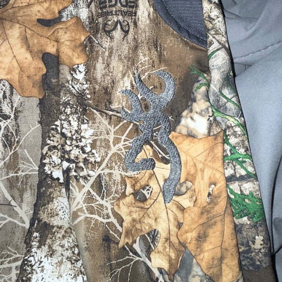 Browning Men's Camo Cargo Pants - Brown and Green - Picture 2 of 6